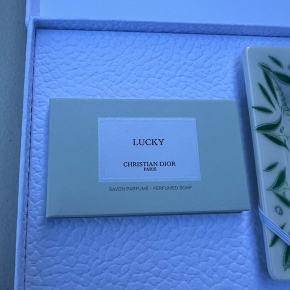 Dior Green and White Bath Accessories Set by Christian Dior NEW - Picture 5 of 10
